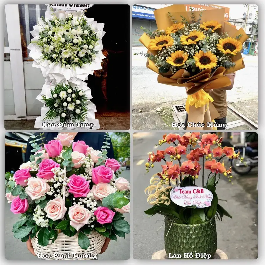 Shop hoa tươi An Lạc Thôn, Kế Sách – Giao tận nơi trong 2 giờ