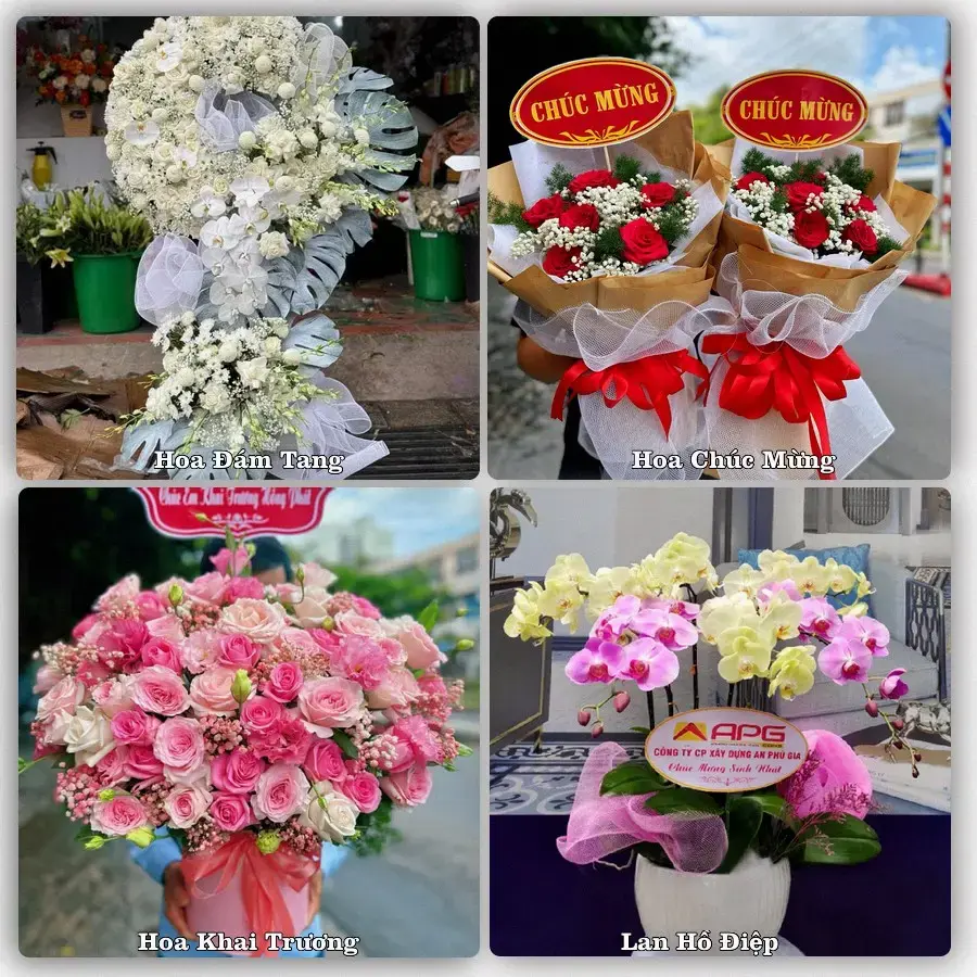 Shop hoa tươi Bảy Ngàn, Châu Thành A – Giao tận nơi trong 2 giờ