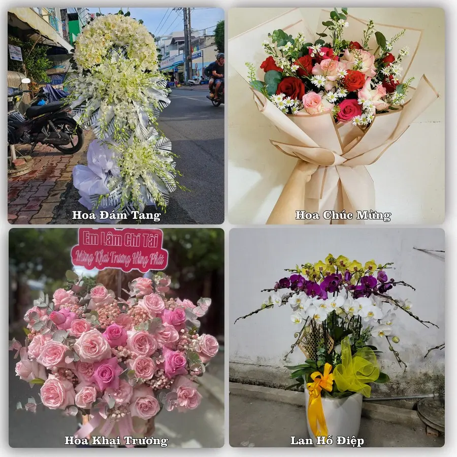 Tư vấn chọn hoa theo từng dịp tại Bảy Ngàn, Châu Thành A