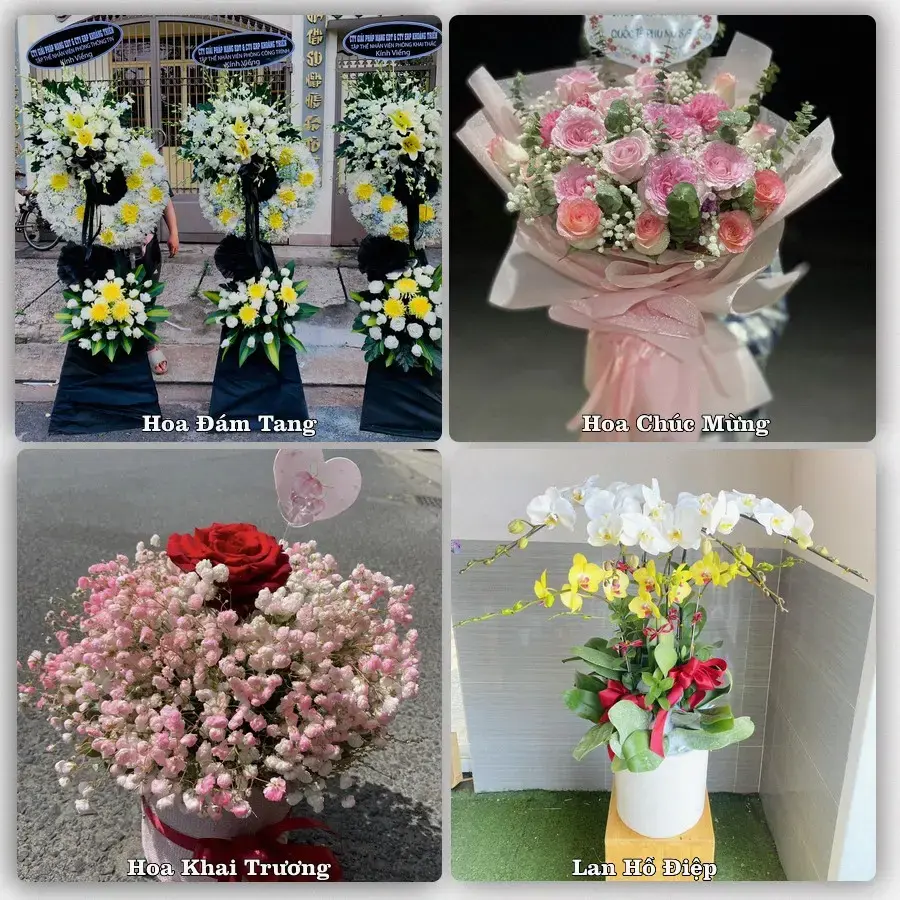 Đặt hoa online giao tận nơi tại Cù Lao Dung