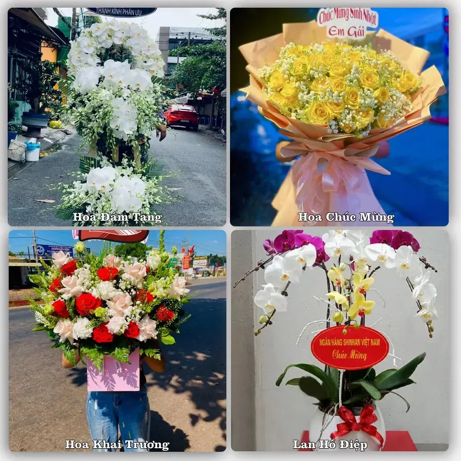 Shop hoa tươi Đại Ngãi, Long Phú – Giao tận nơi trong 2 giờ