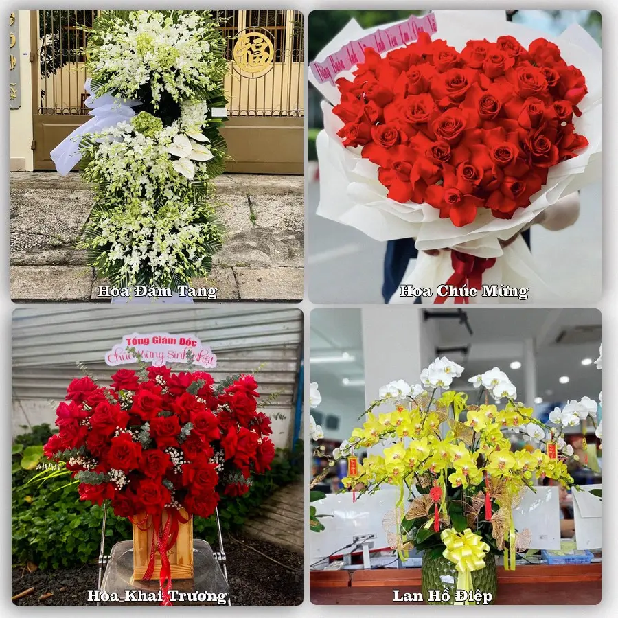 Đặt hoa online giao tận nơi tại Giồng Riềng