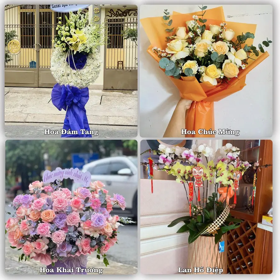Tư vấn chọn hoa theo từng dịp tại Gò Quao