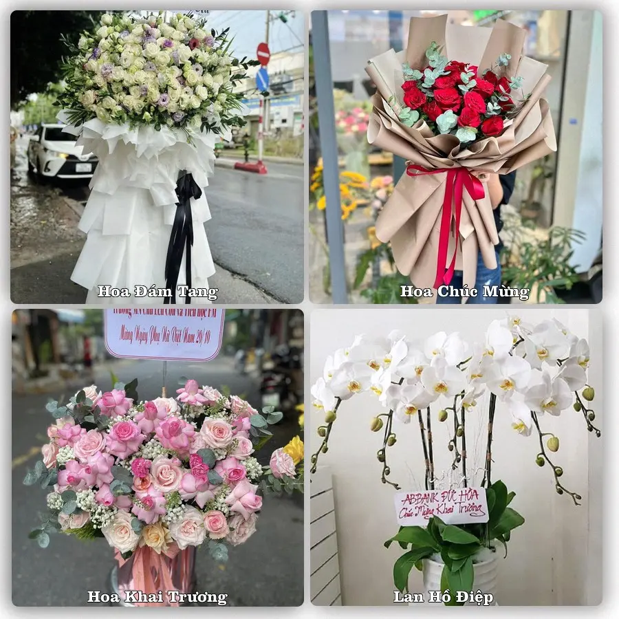 Tư vấn chọn hoa theo từng dịp tại Huỳnh Hữu Nghĩa, Mỹ Tú