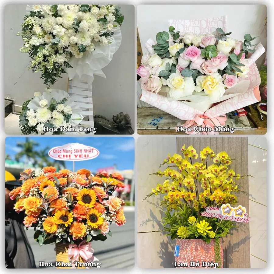 Tư vấn chọn hoa theo từng dịp tại Kế Sách