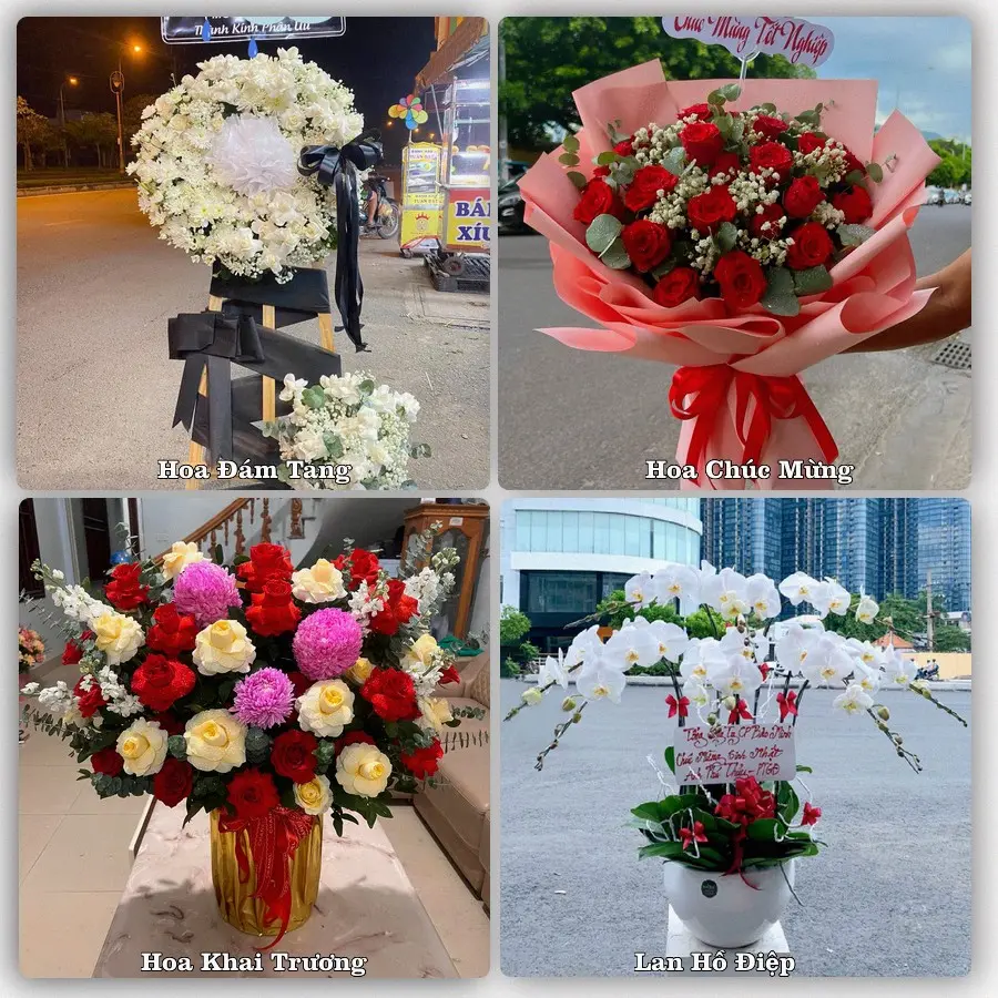 Tư vấn chọn hoa theo từng dịp tại Kinh Cùng, Phụng Hiệp