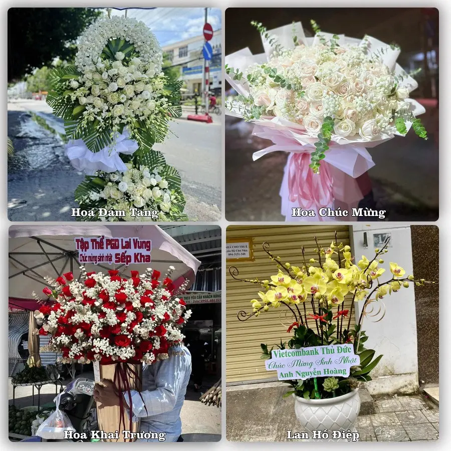 Tư vấn chọn hoa theo từng dịp tại Long Phú