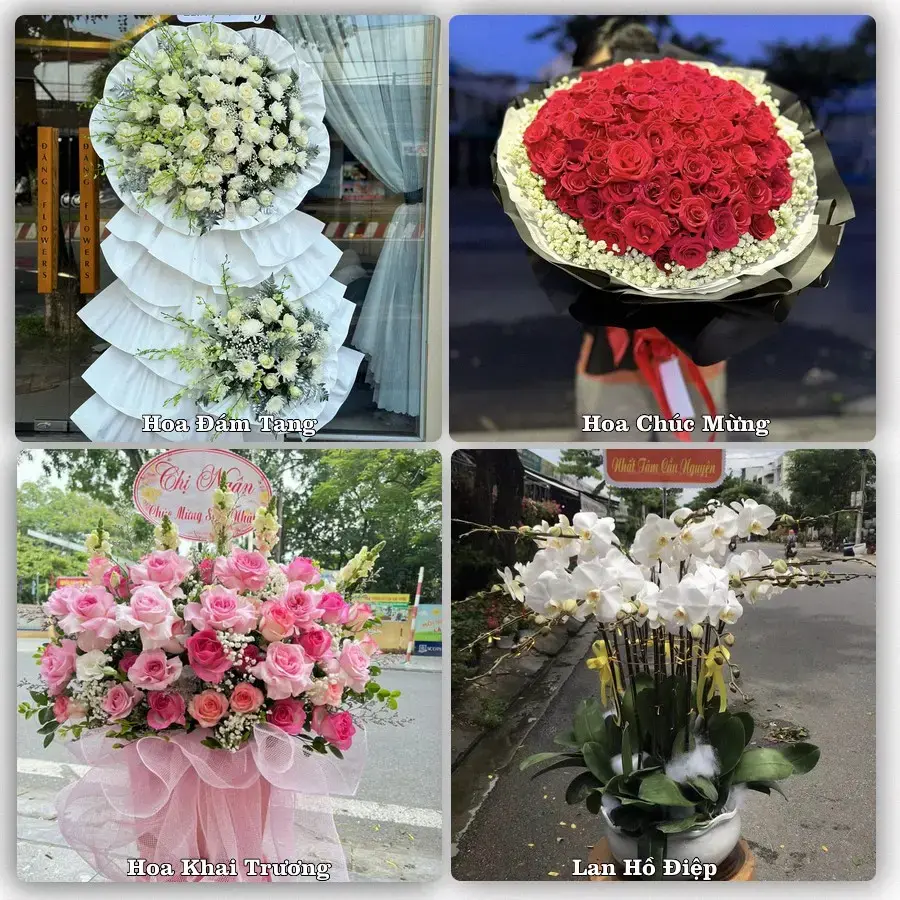 Shop hoa tươi Mái Dầm, Châu Thành – Giao tận nơi trong 2 giờ