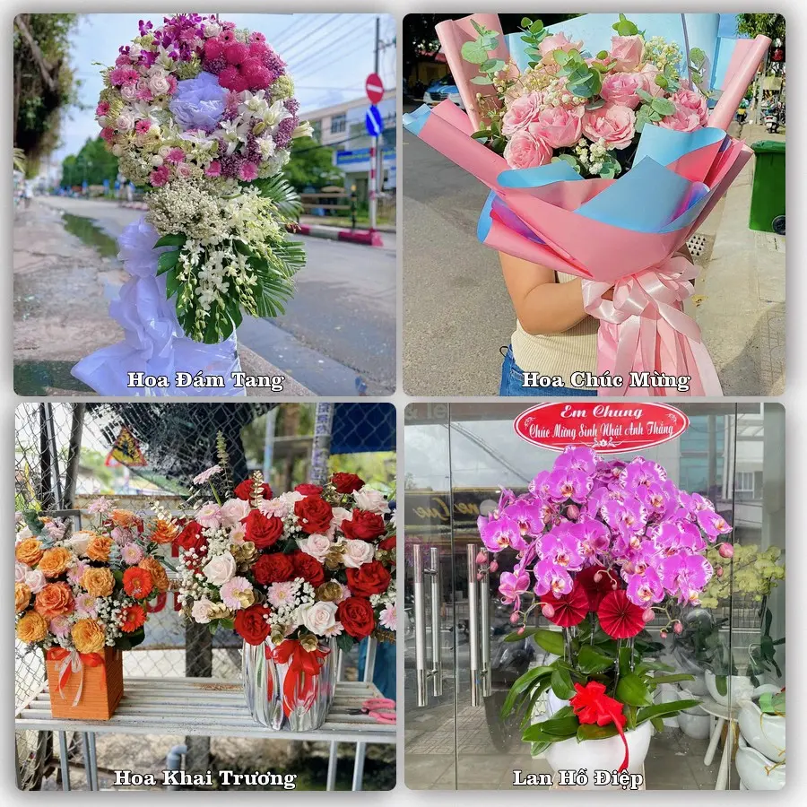 Tư vấn chọn hoa theo từng dịp tại Mái Dầm, Châu Thành