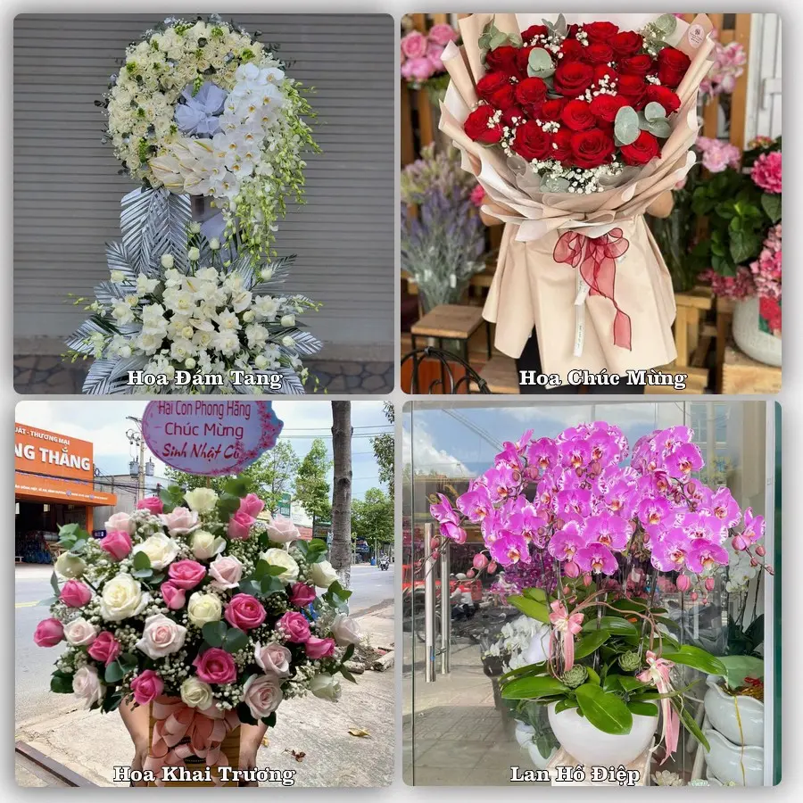 Đặt hoa online giao tận nơi tại Minh Lương, Châu Thành