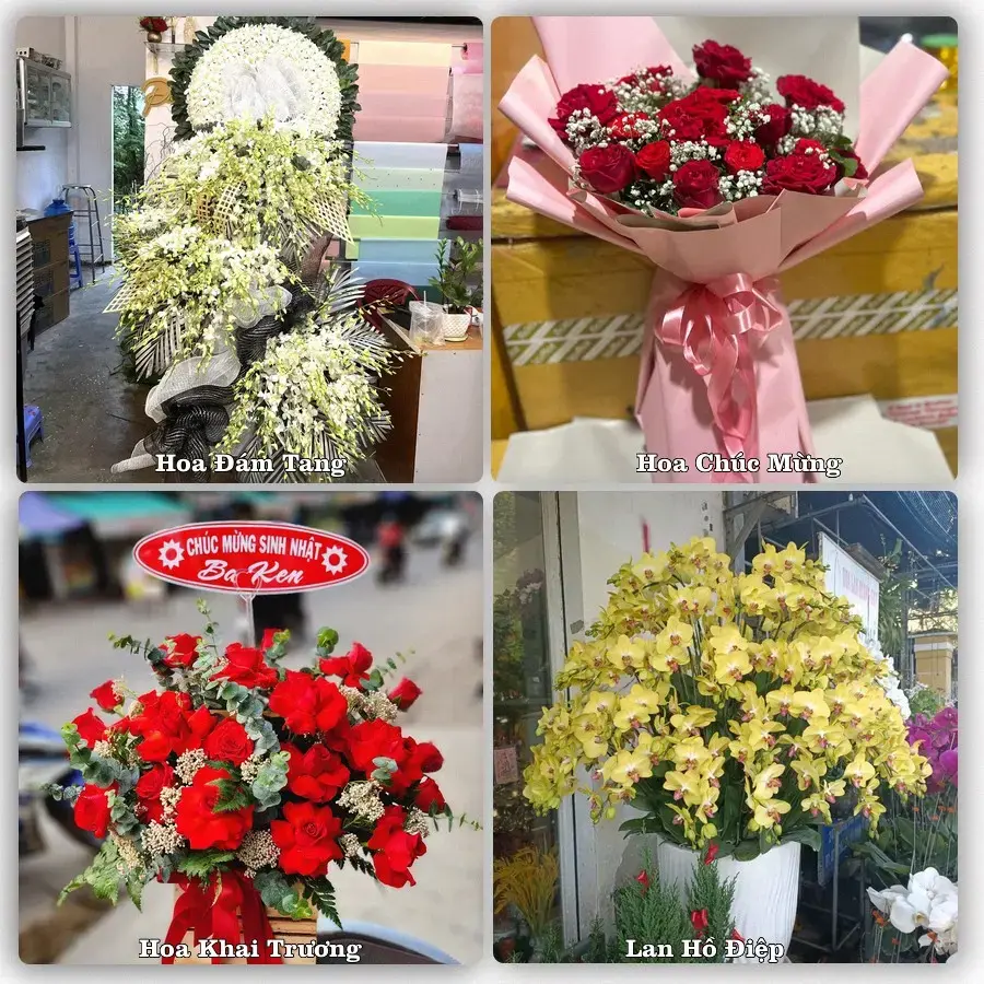 Tư vấn chọn hoa theo từng dịp tại Một Ngàn, Châu Thành A
