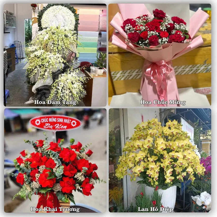 Tư vấn chọn hoa theo từng dịp tại Một Ngàn, Châu Thành A