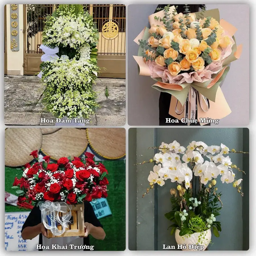 Shop hoa tươi Rạch Gốc, Ngọc Hiển – Giao tận nơi trong 2 giờ