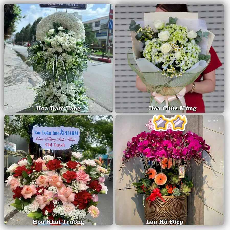 Tư vấn chọn hoa theo từng dịp tại Rạch Gòi, Châu Thành A