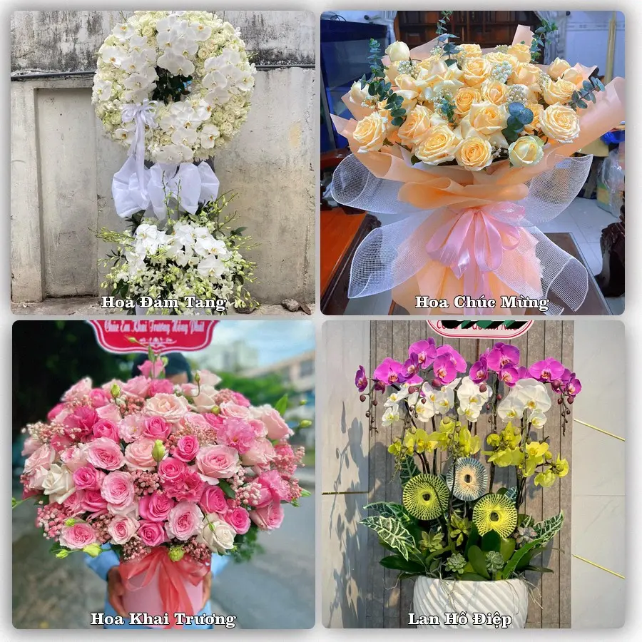 Tư vấn chọn hoa theo từng dịp tại Sông Đốc, Trần Văn Thời