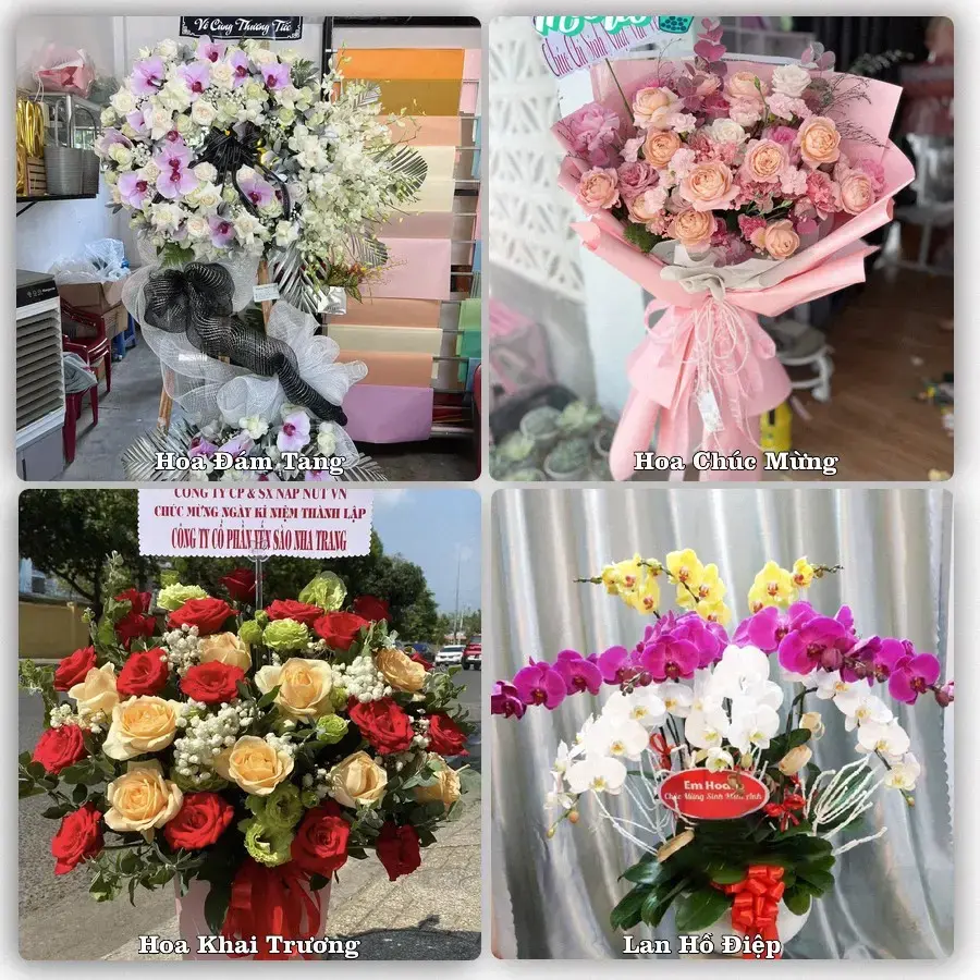 Đặt hoa online giao tận nơi tại Trần Văn Thời