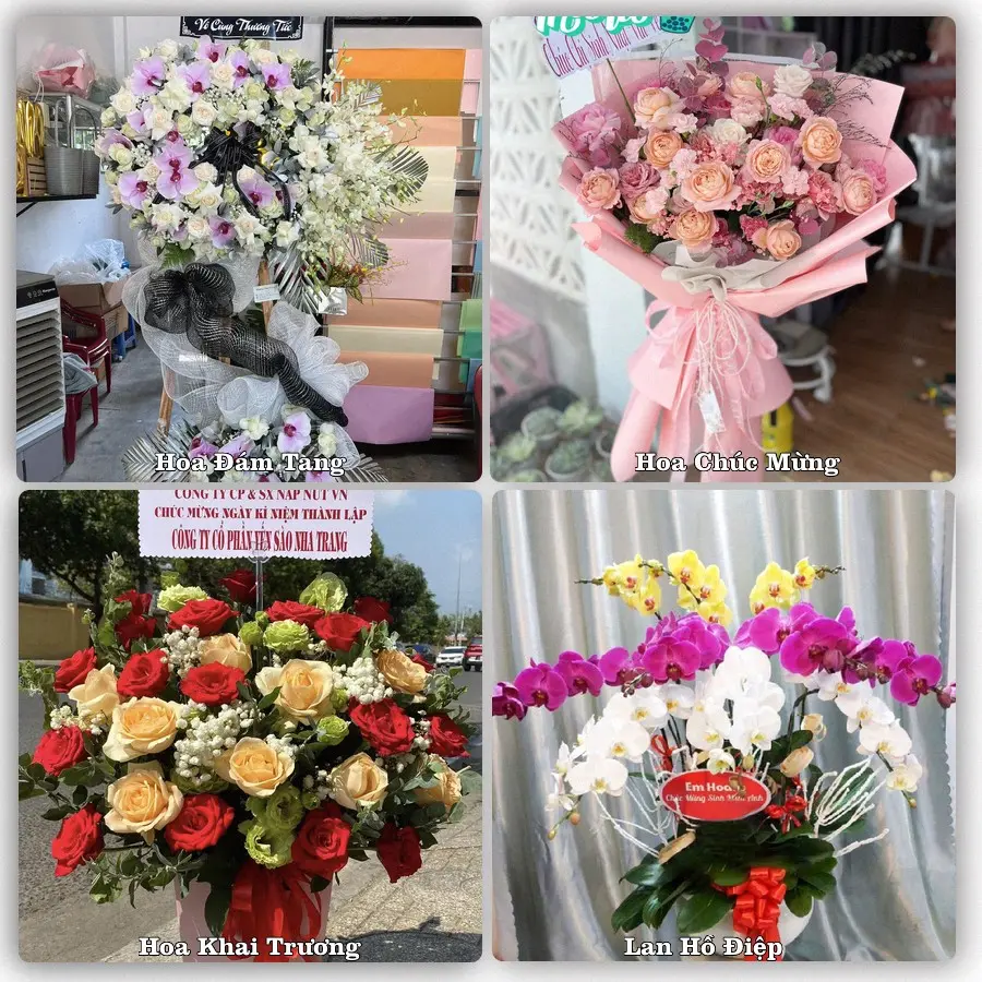 Đặt hoa online giao tận nơi tại Trần Văn Thời
