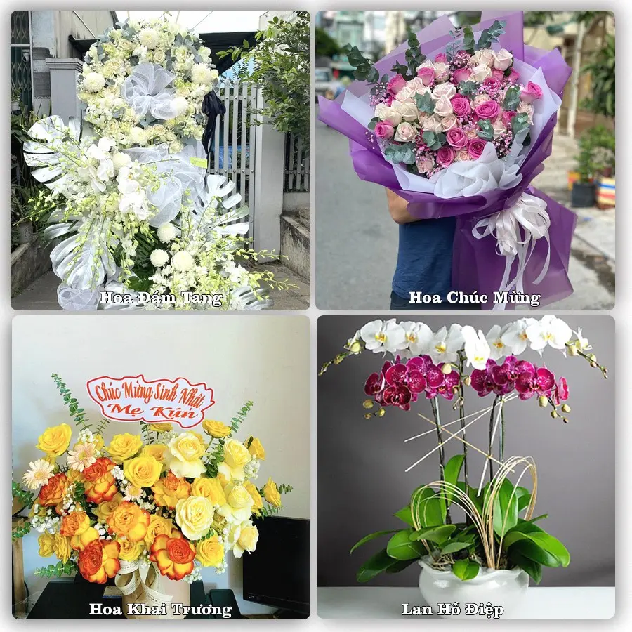 Tư vấn chọn hoa theo từng dịp tại Vĩnh Viễn, Long Mỹ