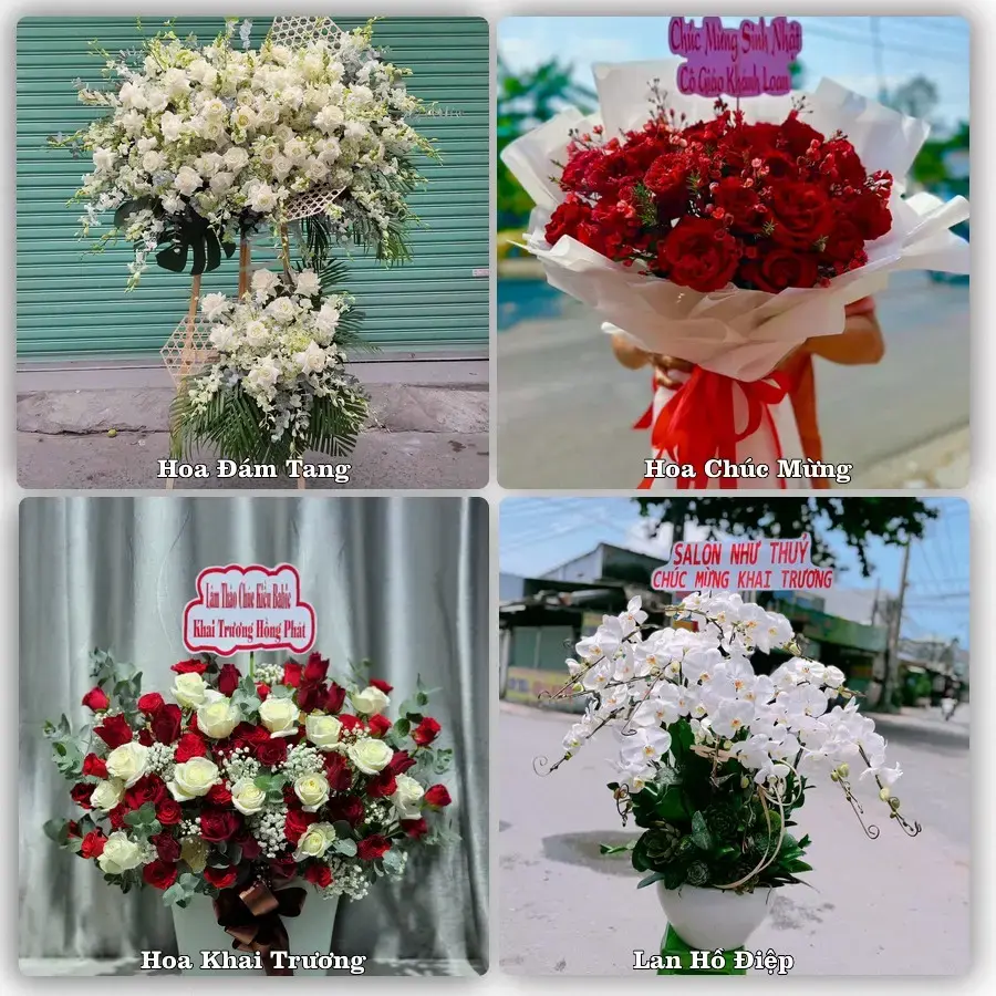 Tư vấn chọn hoa theo từng dịp tại Bến Cát, Bình Dương