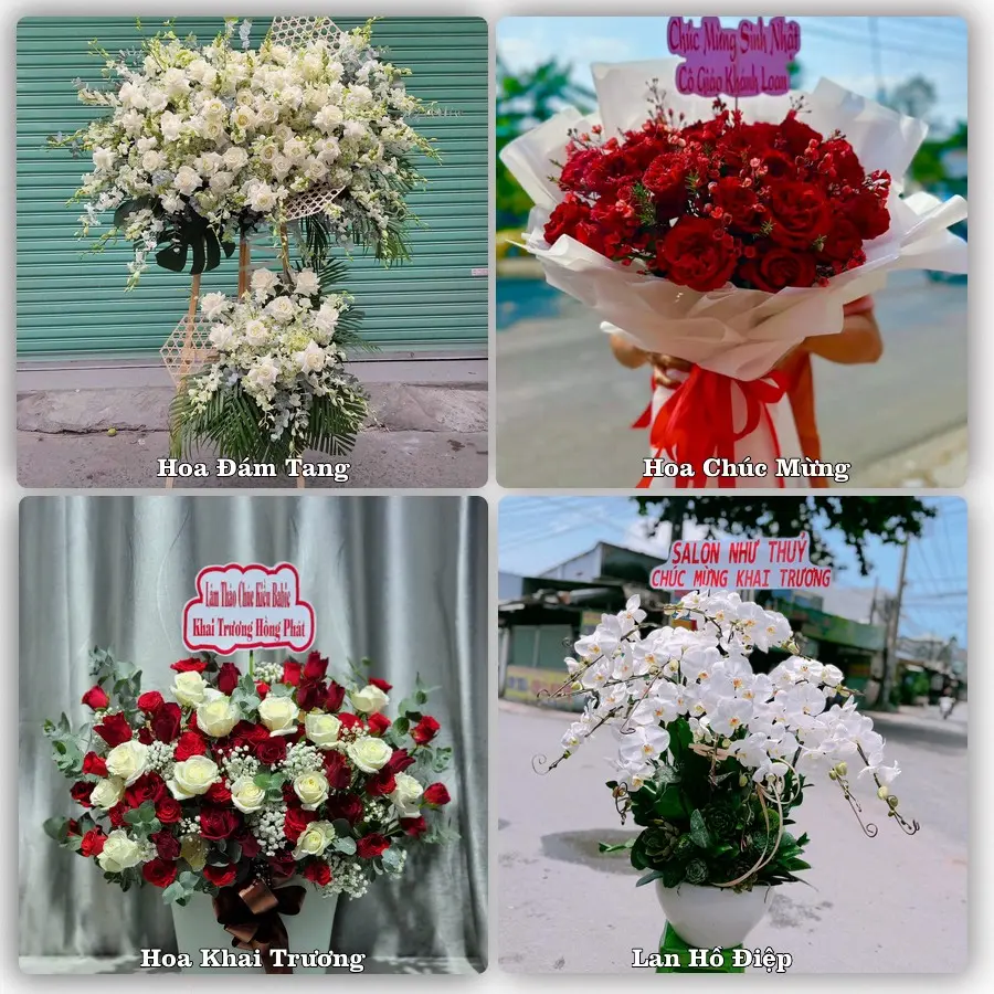 Tư vấn chọn hoa theo từng dịp tại Bến Cát, Bình Dương