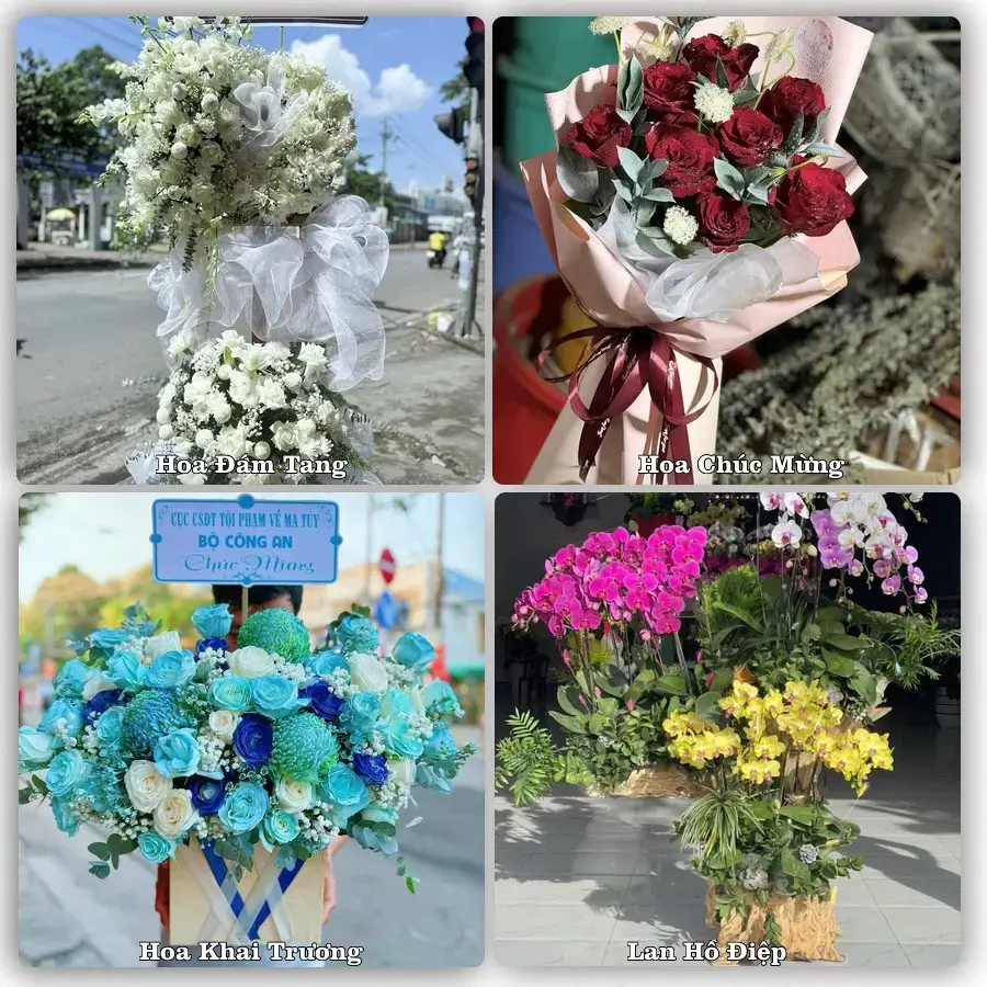 Shop hoa tươi Chơn Thành, Bình Phước – Giao tận nơi trong 2 giờ