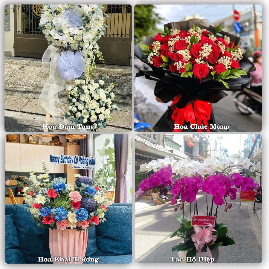 Tư vấn chọn hoa theo từng dịp tại Chơn Thành, Bình Phước