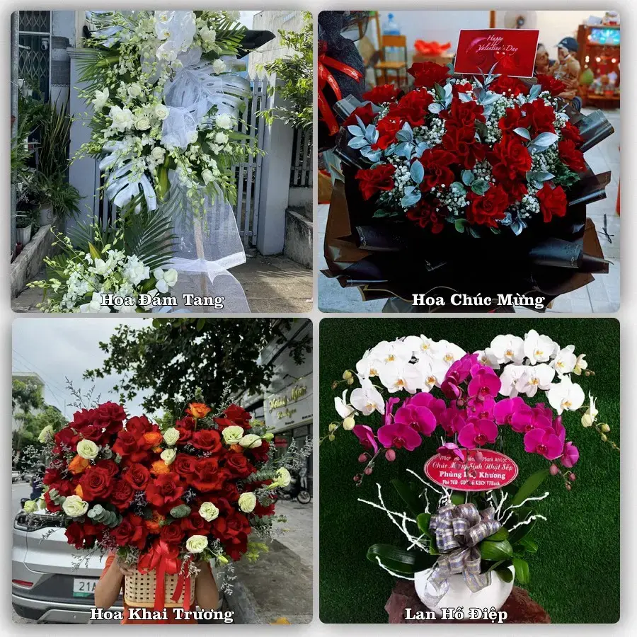 Đặt hoa online giao tận nơi tại Giá Rai, Bạc Liêu
