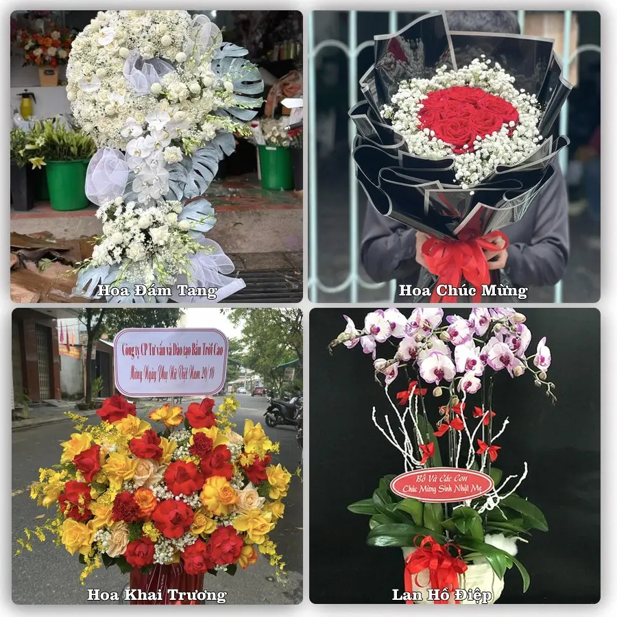 Đặt hoa online giao tận nơi tại Hồng Lĩnh, Hà Tĩnh