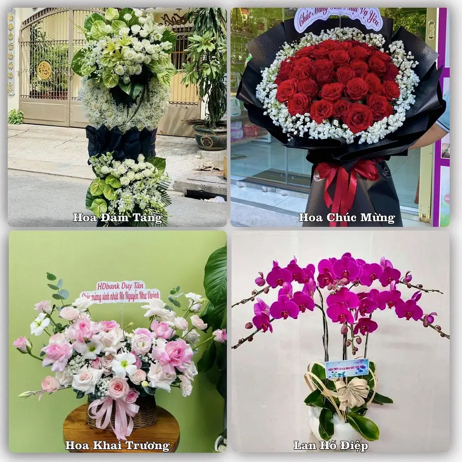 Tư vấn chọn hoa theo từng dịp tại Hương Thủy, Thừa Thiên Huế