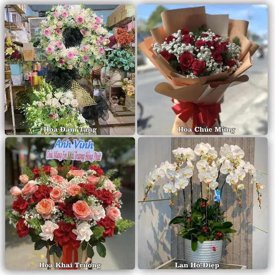 Shop hoa tươi Kiến Tường, Long An – Giao tận nơi trong 2 giờ