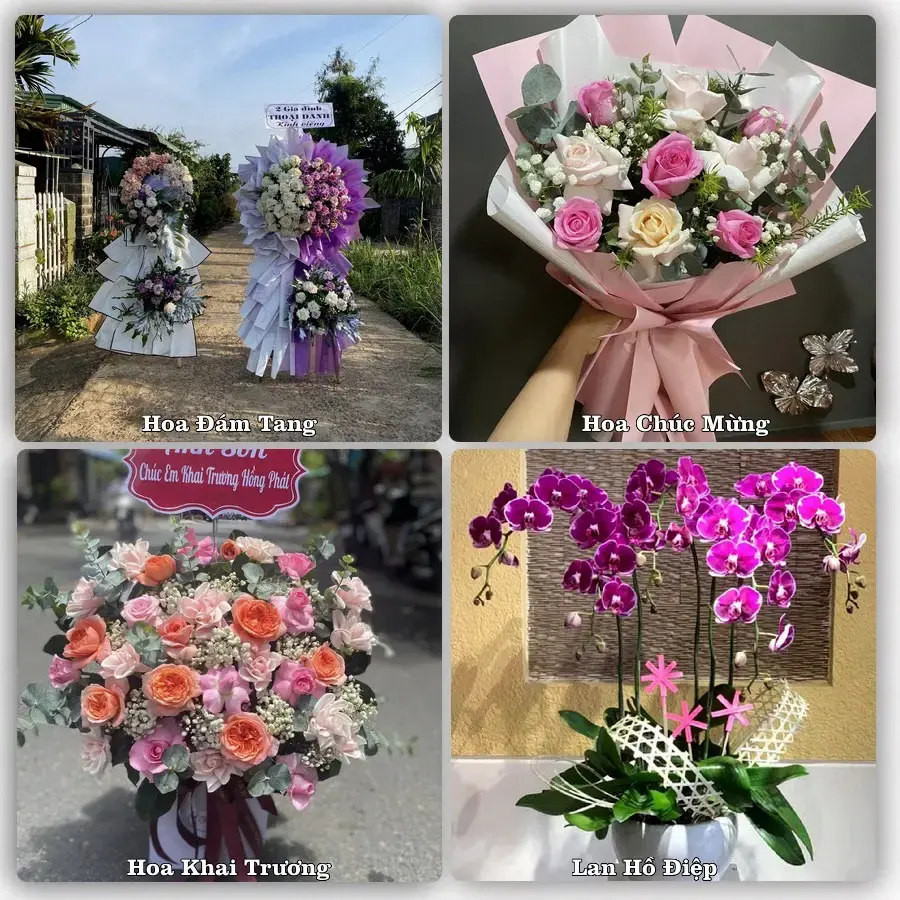 Shop hoa tươi Long Mỹ, Hậu Giang – Giao tận nơi trong 2 giờ