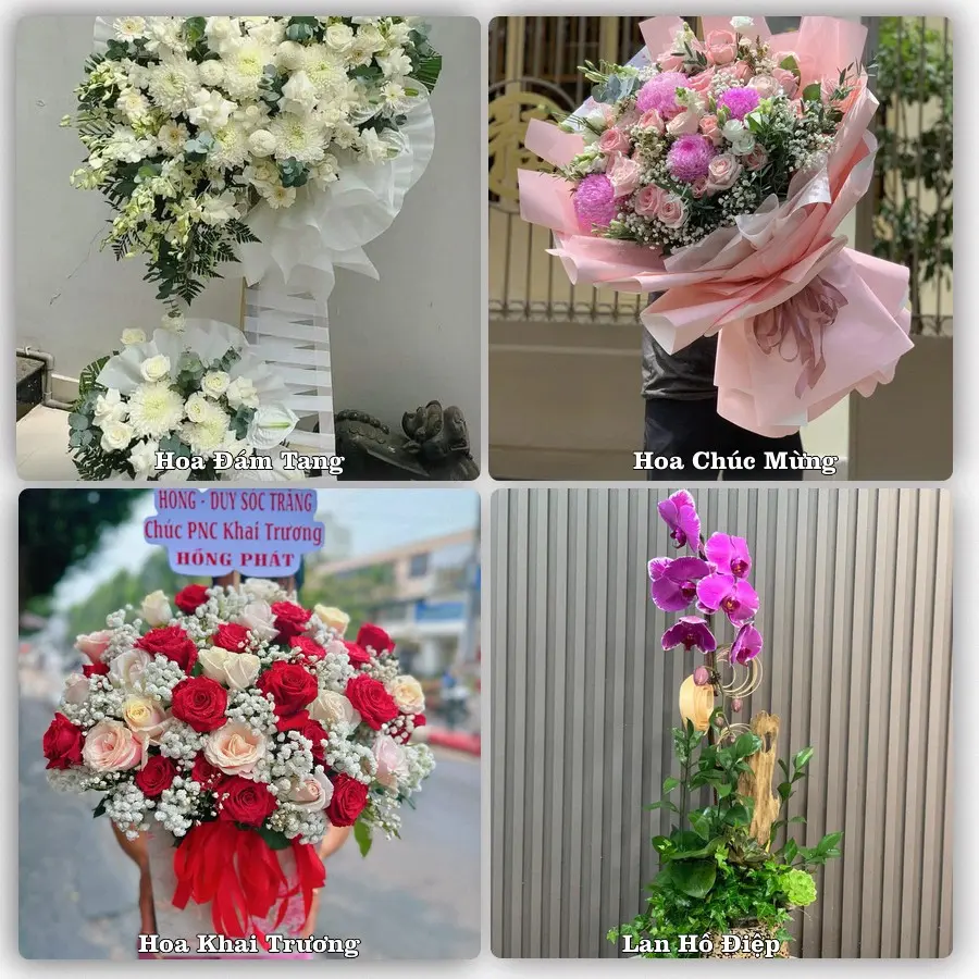 Đặt hoa online giao tận nơi tại Phú Mỹ, Bà Rịa - Vũng Tàu