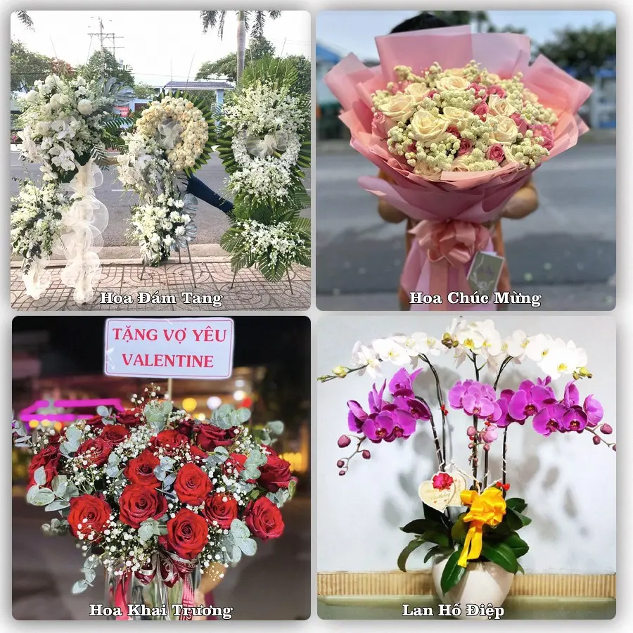 Đặt hoa online giao tận nơi tại Thái Hoà, Nghệ An