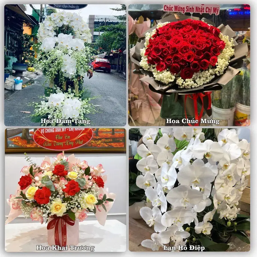 Shop hoa tươi Bình Minh, Kim Sơn – Tư vấn chọn mẫu theo dịp