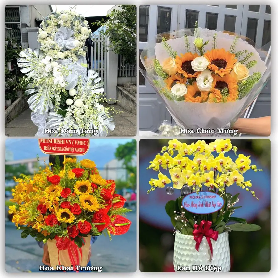Dịch vụ đặt hoa online giao tận nơi tại Bình Minh, Kim Sơn