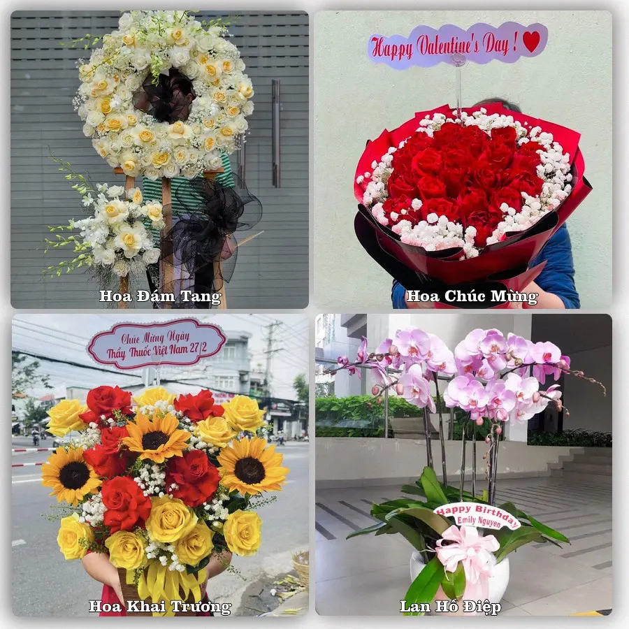 Tư vấn chọn hoa theo từng dịp tại Bình Mỹ, Bình Lục