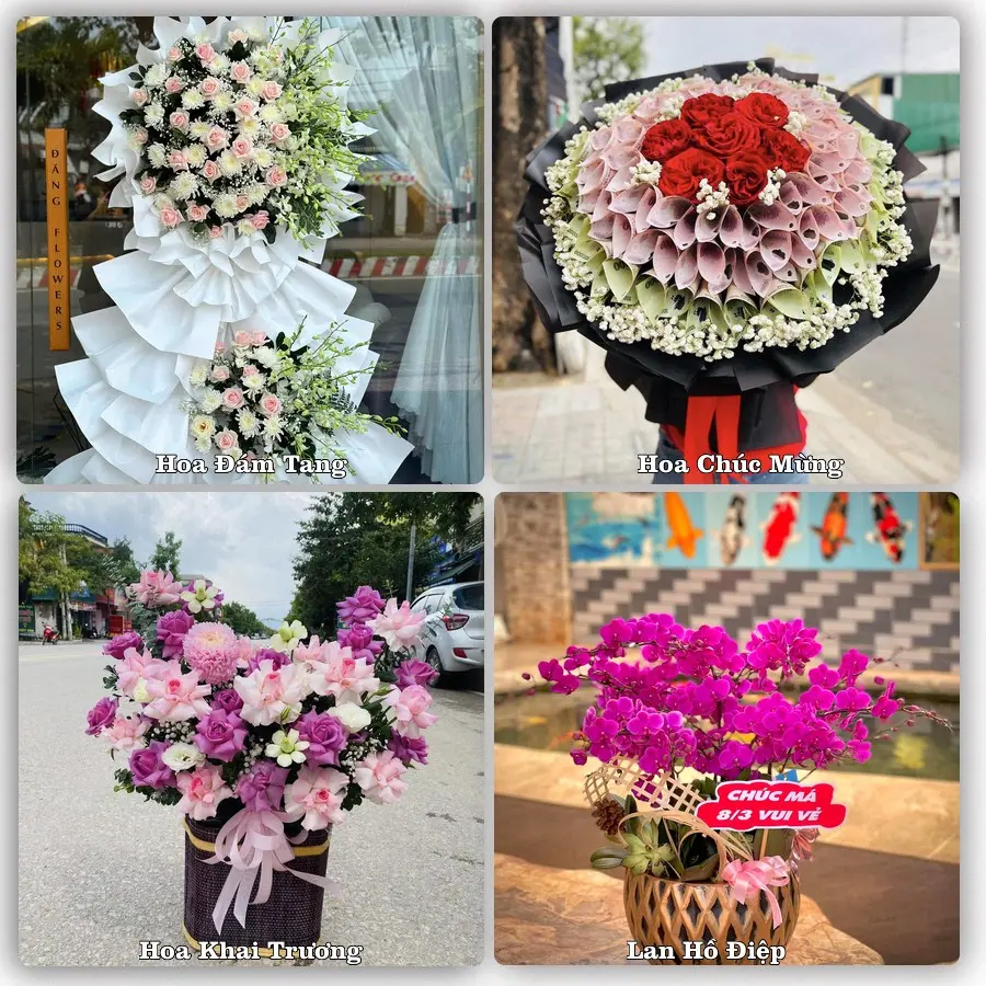 Tư vấn chọn hoa theo từng dịp tại Bố Hạ, Yên Thế