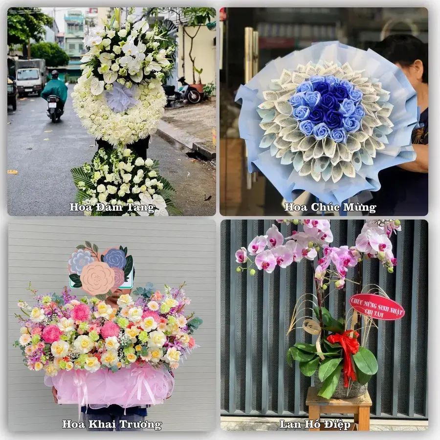 Dịch vụ đặt hoa online giao tận nơi tại Cam Đức, Cam Lâm