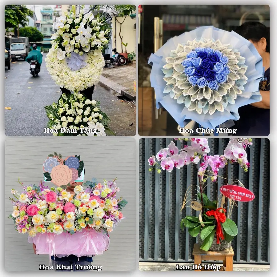 Dịch vụ đặt hoa online giao tận nơi tại Cam Đức, Cam Lâm