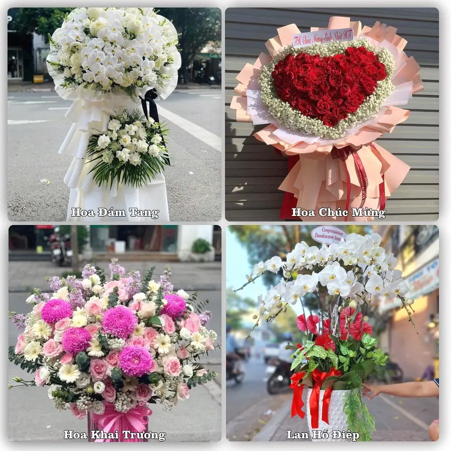 Tư vấn chọn hoa theo từng dịp tại Cẩm Giang