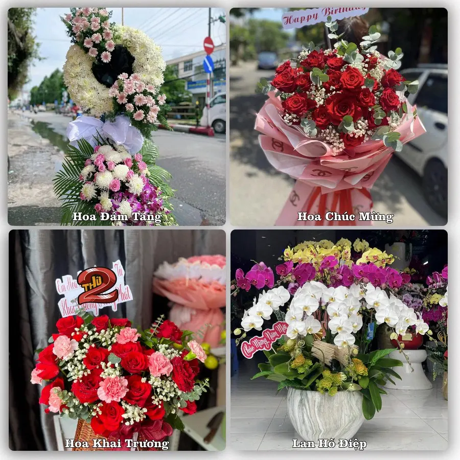 Tư vấn chọn hoa theo từng dịp tại Cẩm Khê
