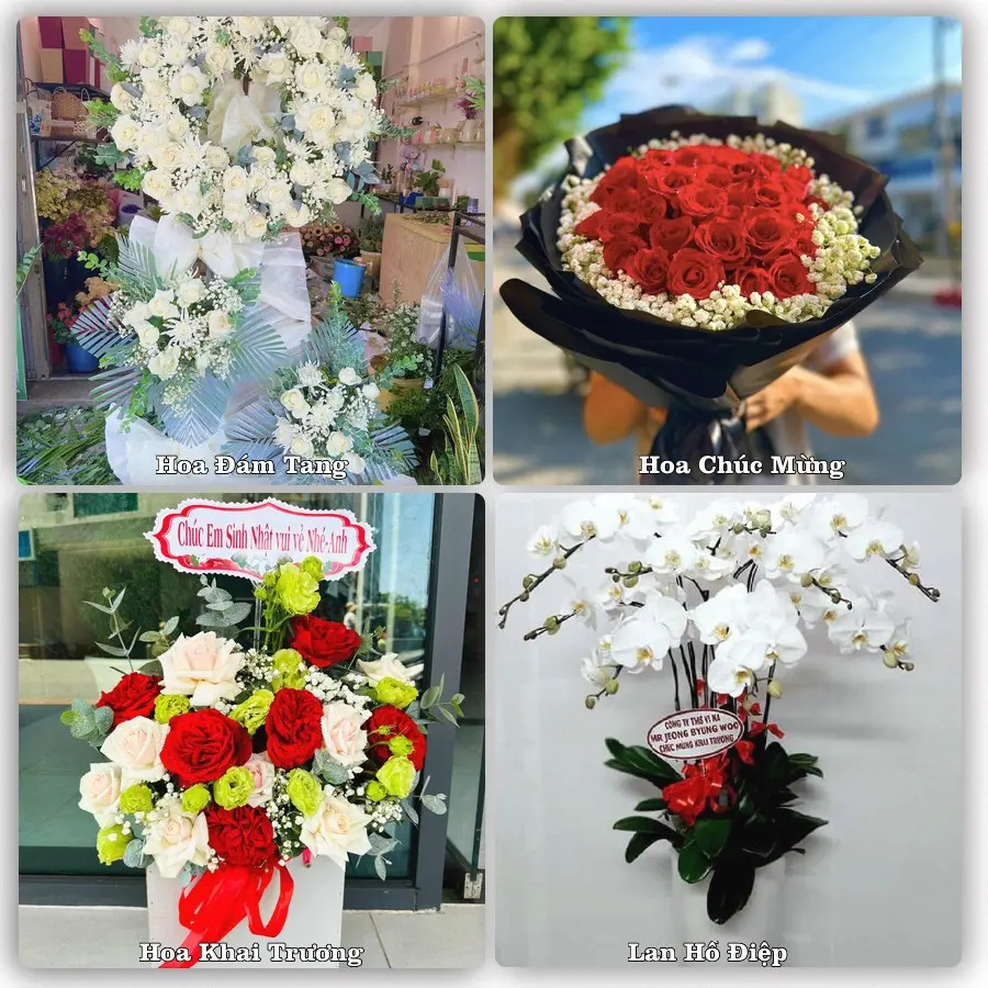 Tư vấn chọn hoa theo từng dịp tại Cẩm Xuyên