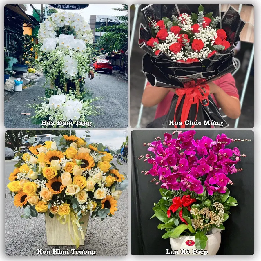 Tư vấn chọn hoa theo từng dịp tại Cao Lộc