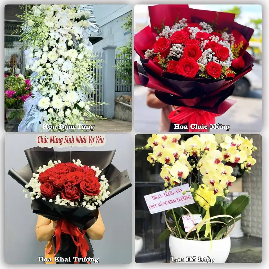 Shop hoa tươi Cao Phong – Tư vấn chọn mẫu theo dịp