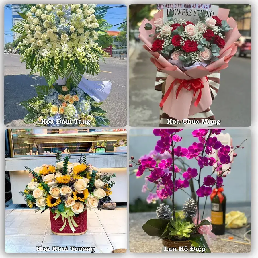 Shop hoa tươi Cát Tiến, Phù Cát – Giao tận nơi trong 2 giờ