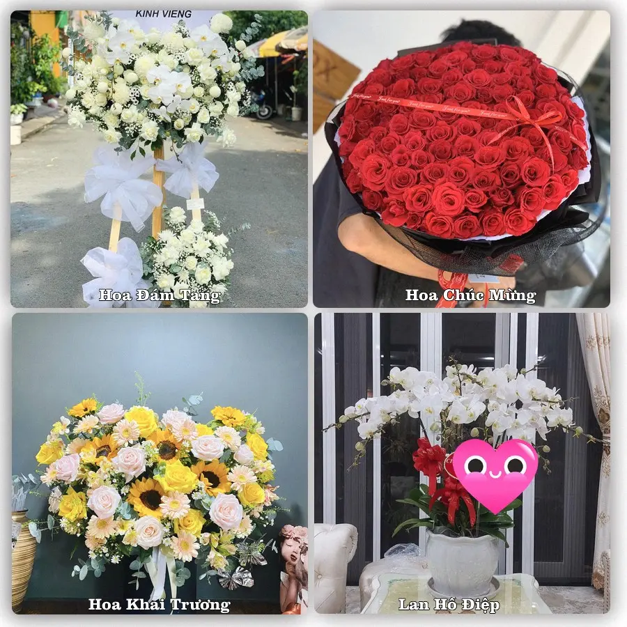 Tư vấn chọn hoa theo từng dịp tại Cầu Giát, Quỳnh Lưu