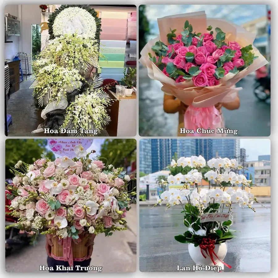 Shop hoa tươi Châu Ổ, Bình Sơn – Tư vấn chọn mẫu theo dịp