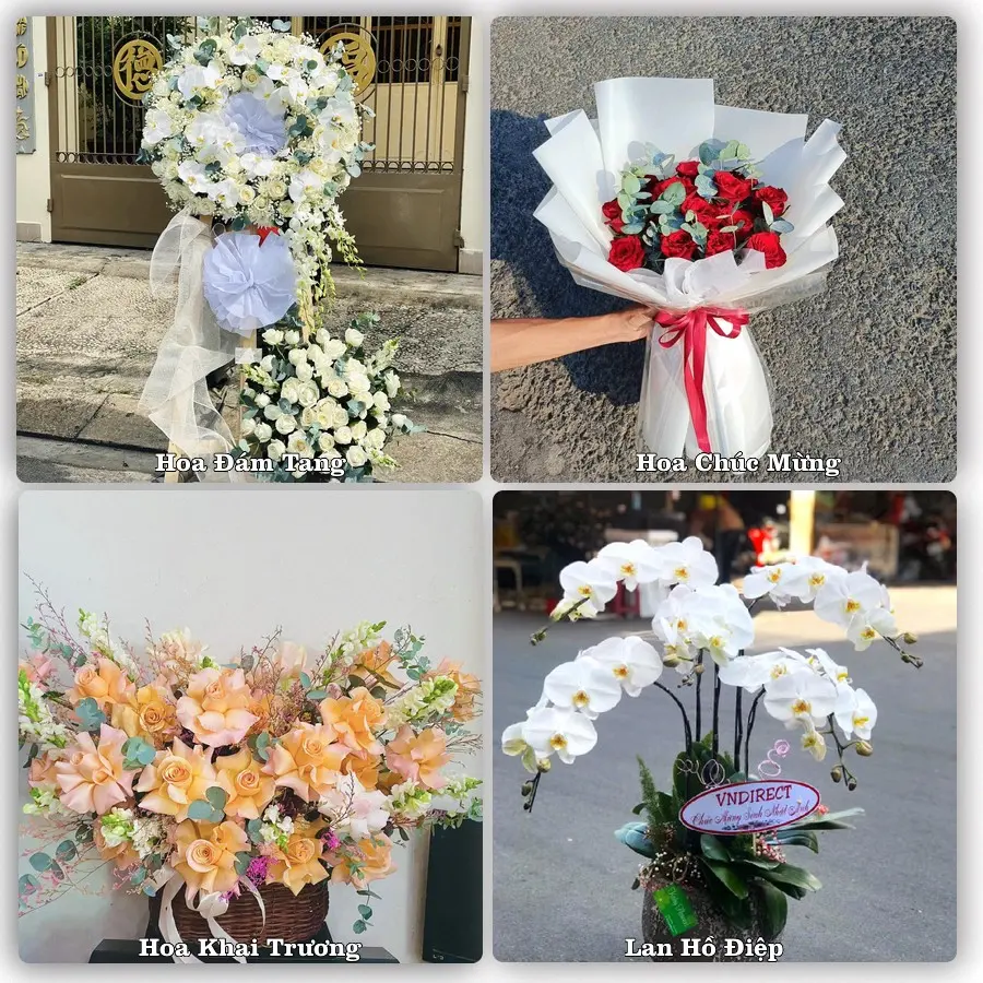 Tư vấn chọn hoa theo từng dịp tại Chi Đông, Mê Linh