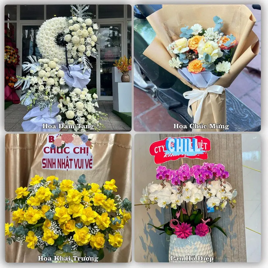 Dịch vụ đặt hoa online giao tận nơi tại Chi Đông, Mê Linh