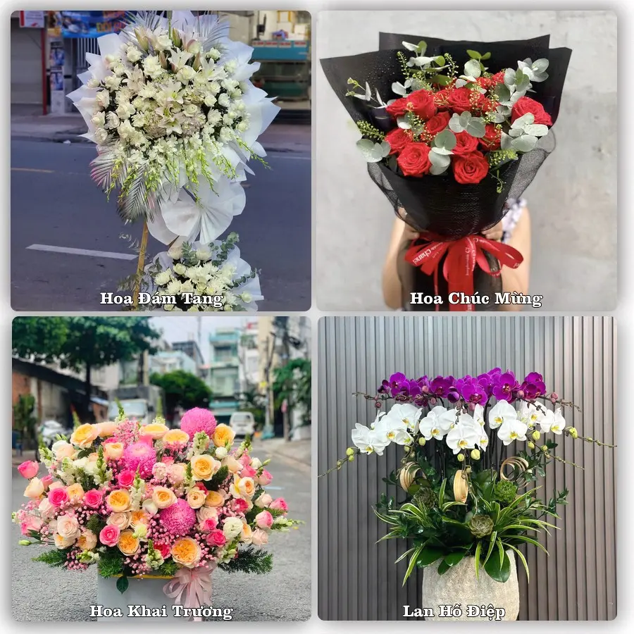 Tư vấn chọn hoa theo từng dịp tại Chợ Lầu, Bắc Bình